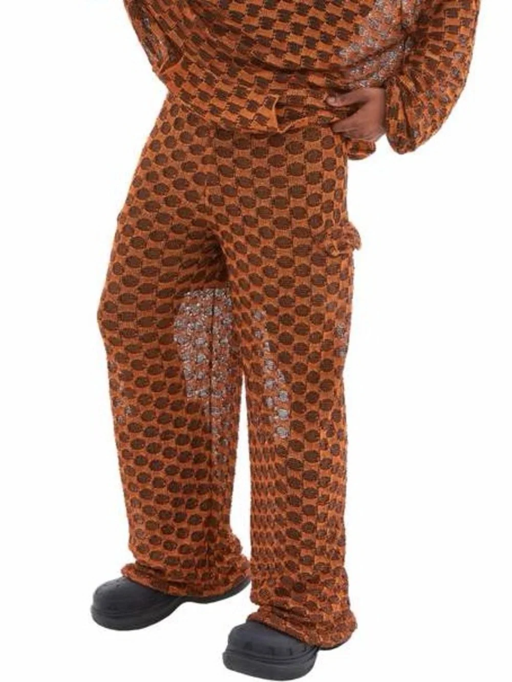 Isa Boulder Reversible Sphereknit Pants Size Large